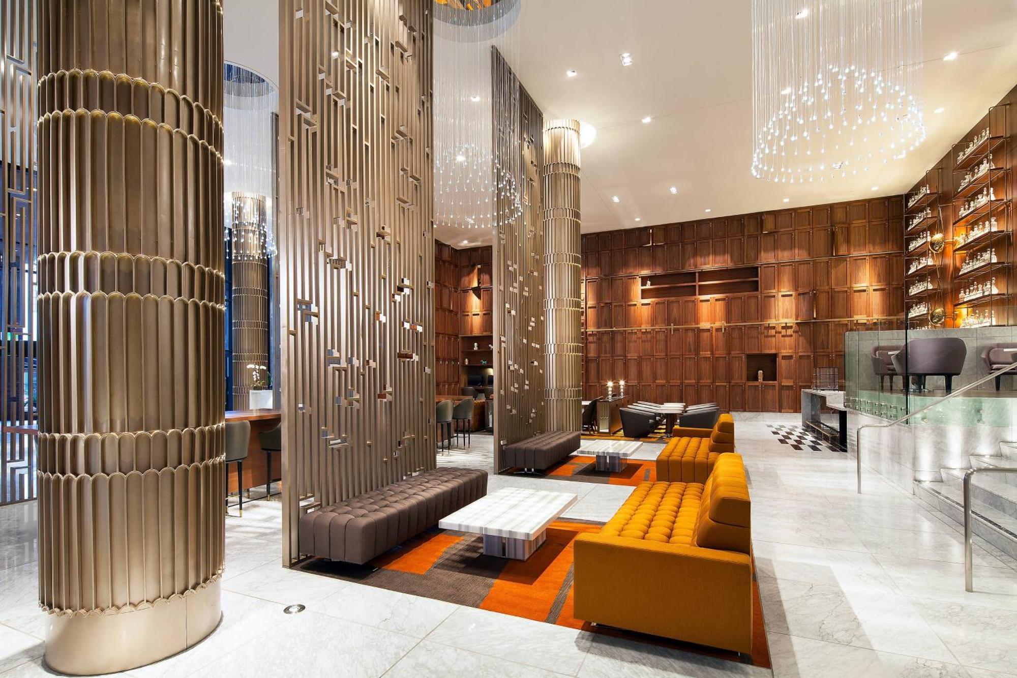 Sheraton Grand Лос Анджелис Екстериор снимка