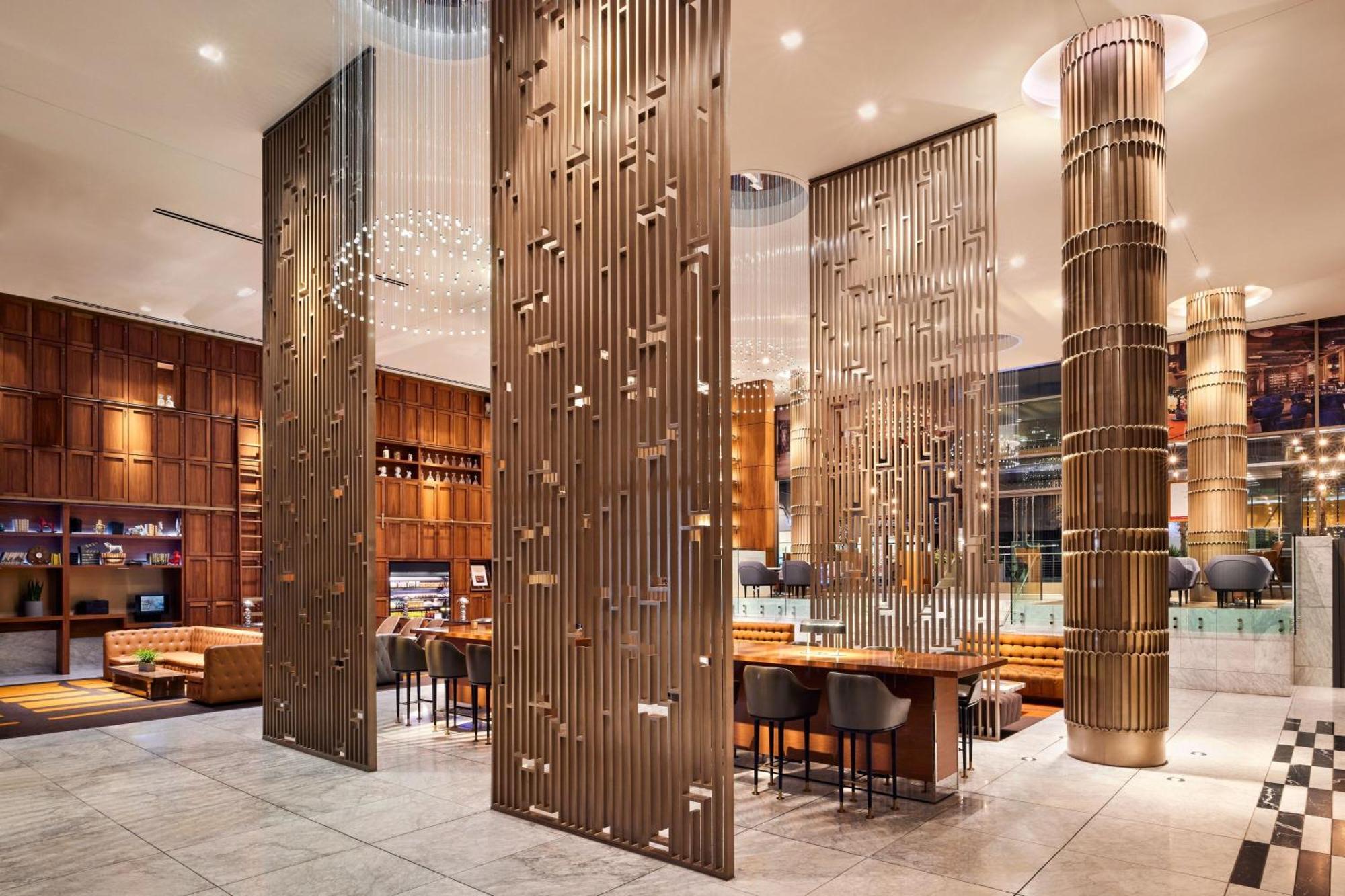 Sheraton Grand Лос Анджелис Екстериор снимка